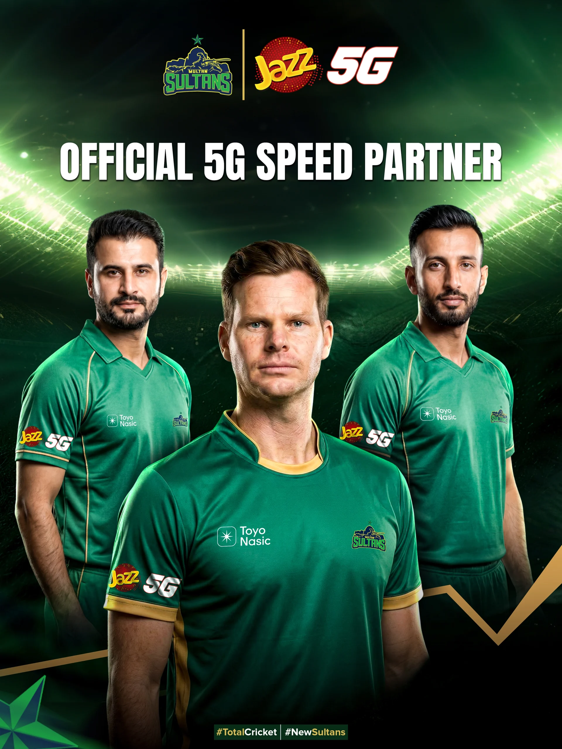 Multan Sultans and Jazz Announce Dynamic Partnership for Upcoming PSL Season