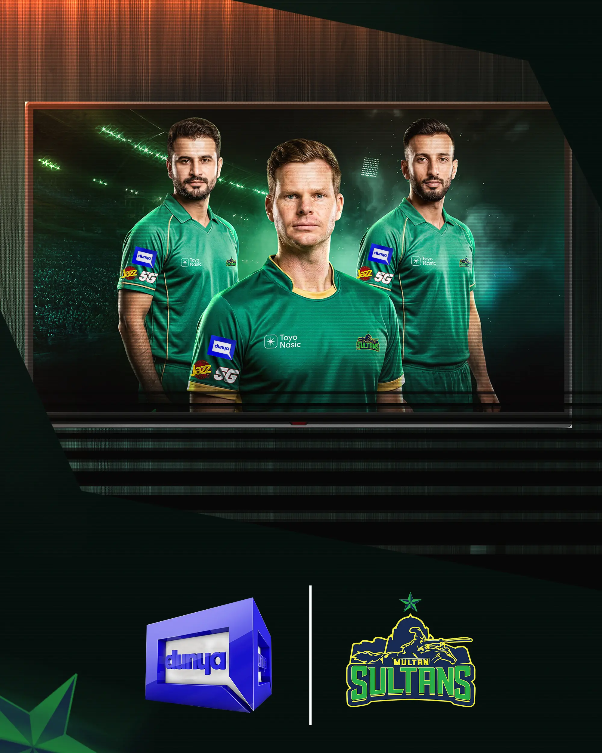 Multan Sultans and Dunya Media Group Announce Landmark Media Partnership FeaturingExclusive Behind The Scenes Docuseries