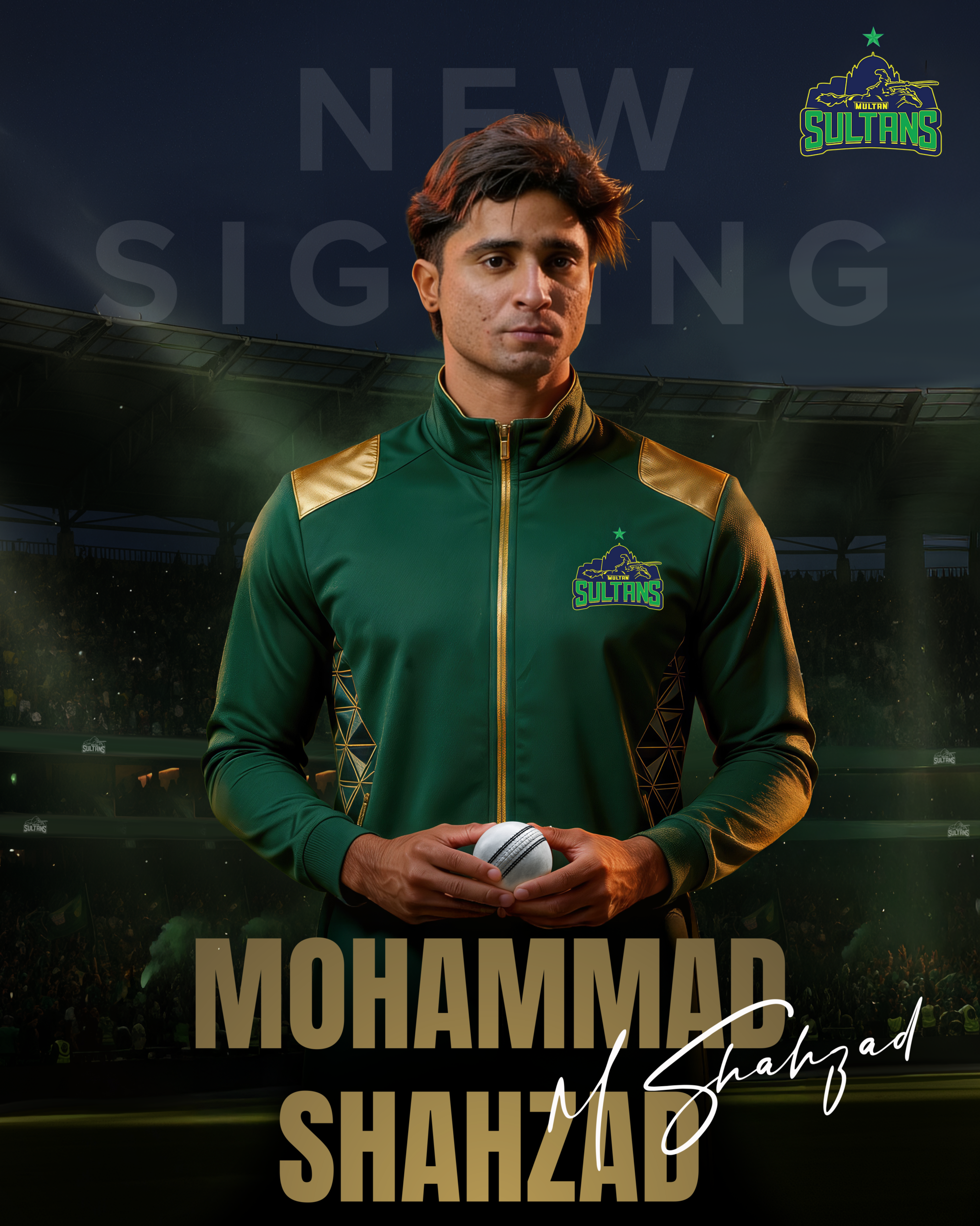 Multan Sultans Secure Local Star: South Punjab’s Muhammad Shahzad Joins the Squad