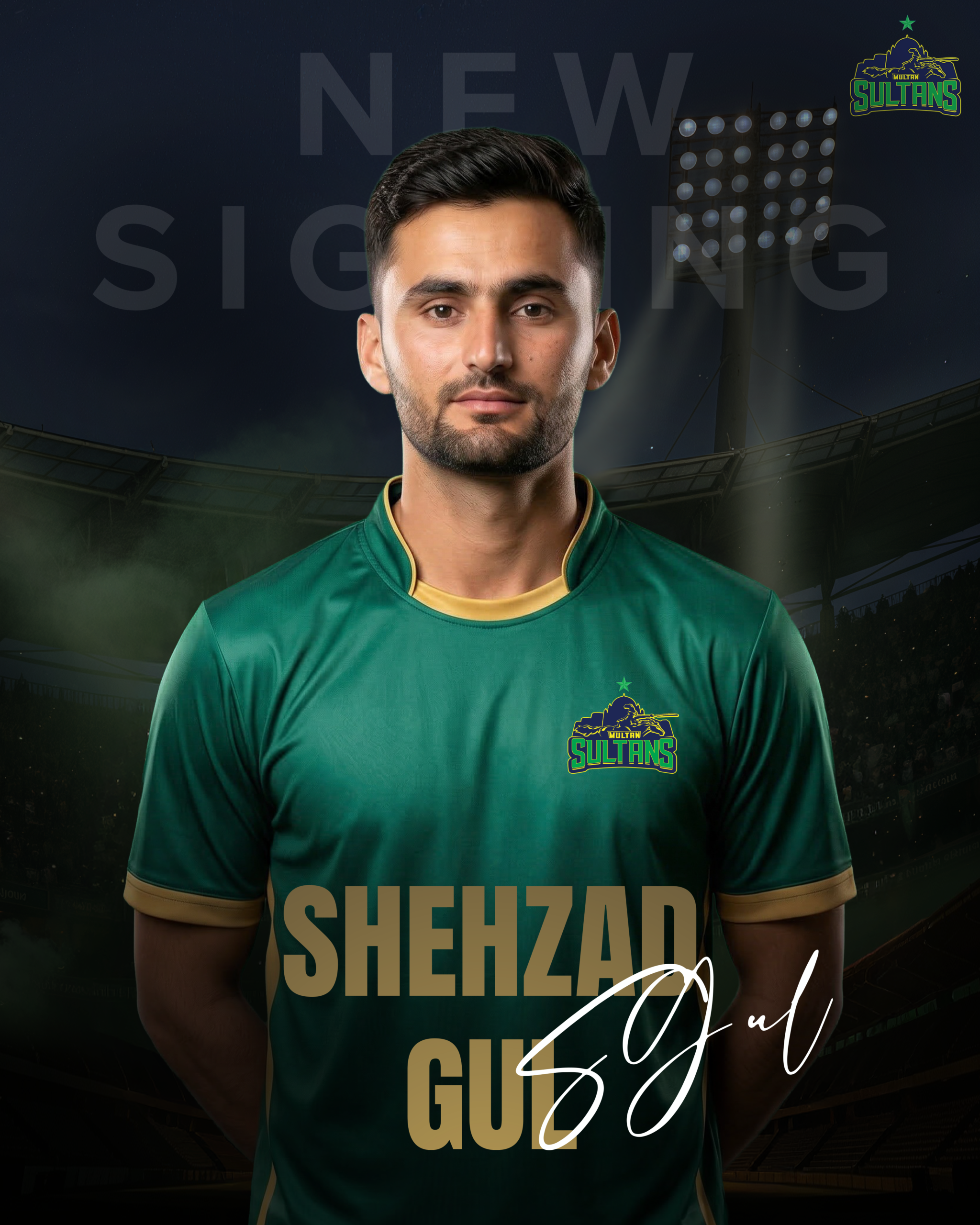 Multan Sultans Secure Elite Left-Arm Pacer Shahzad Gul in Major Signing