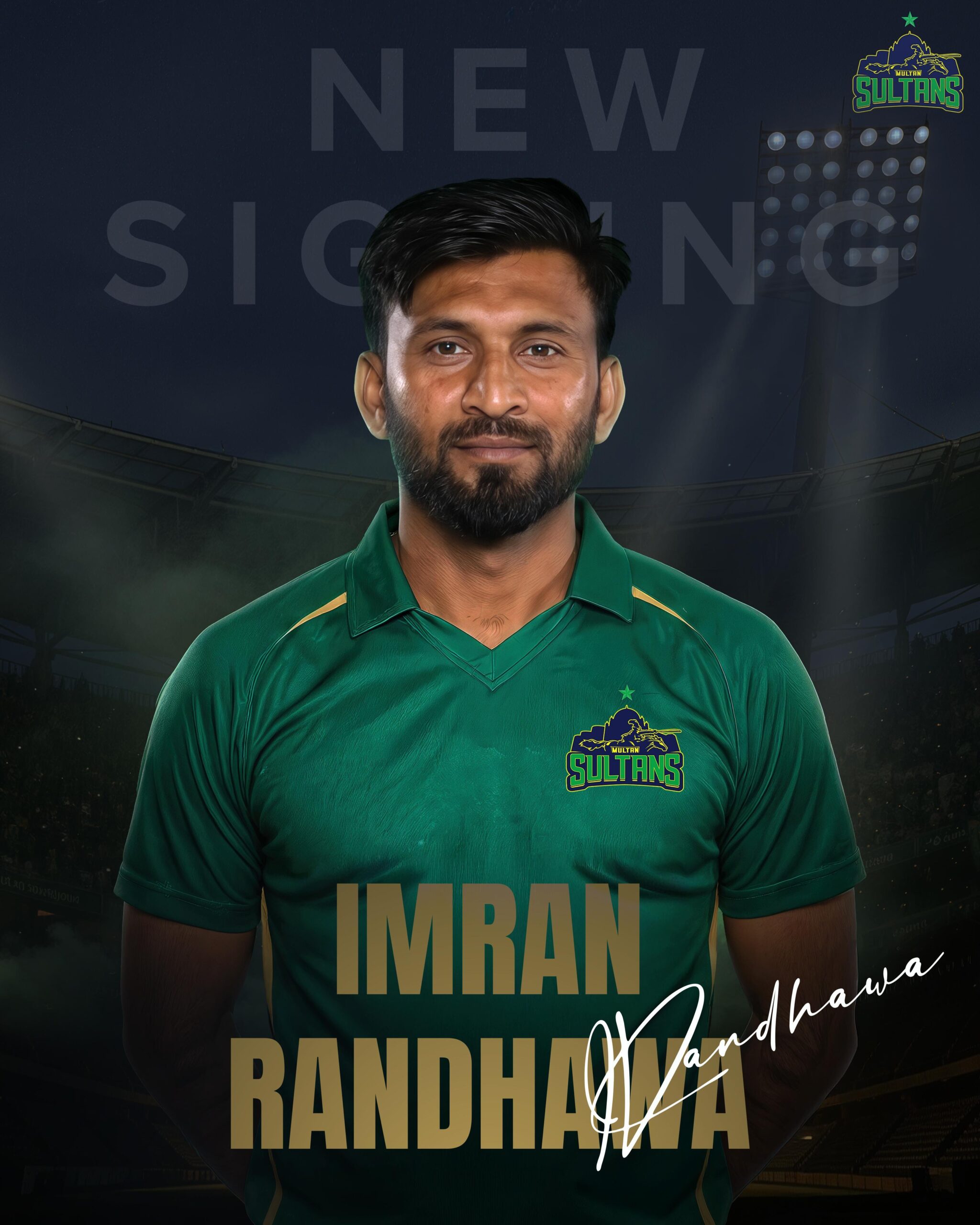 Justice at Last: Multan Sultans Sign In-Form All-Rounder Muhammad Imran Randhawa